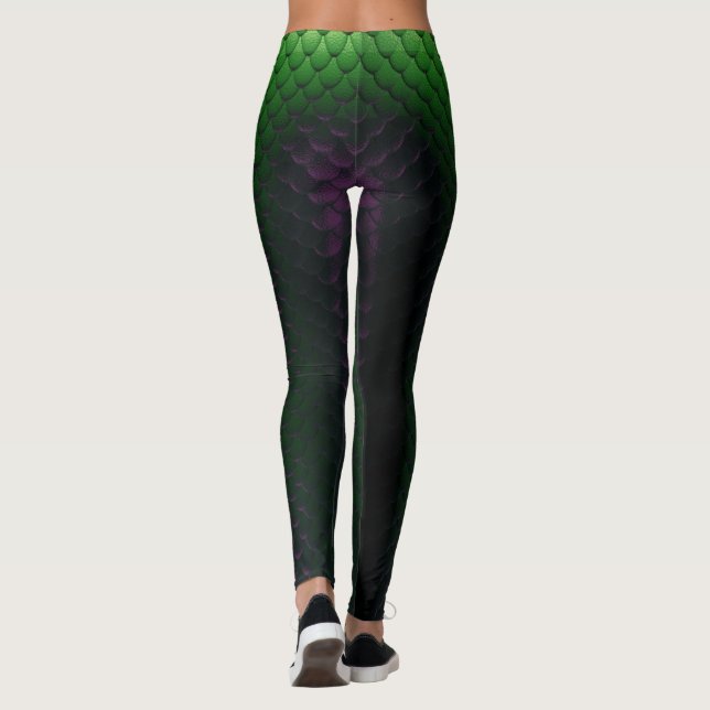 Leggings Escalas del dragón (Reverso)