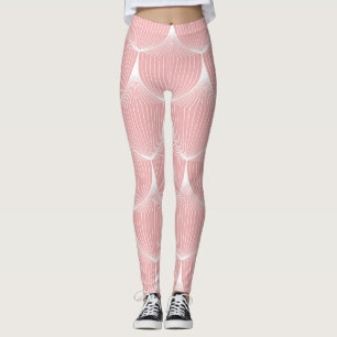 Leggings Escalas lineales de los años 20: Patrón elegante