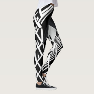 Leggings Escalera monocromática: Obelisco del contraste