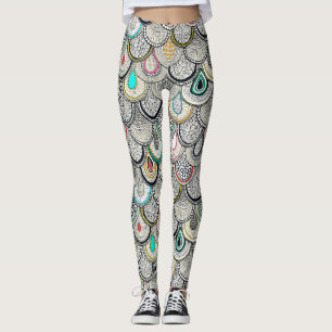 Leggings escamas de dragón