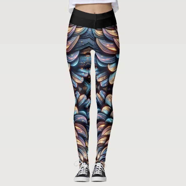 Leggings Escamas Deslumbrantes (Anverso)