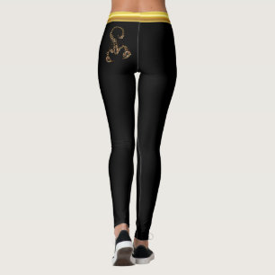 Leggings Escándalo poisonoso bronce insecto muy venenoso