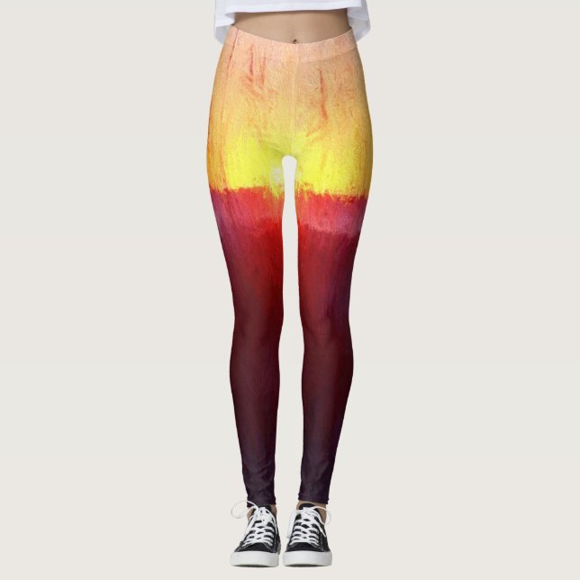 Leggings Escenario de Florida Beach (Anverso)