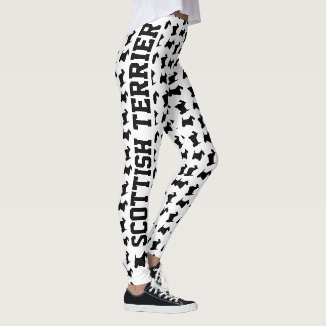 Leggings Escocés intrépido Terrier (Derecha)