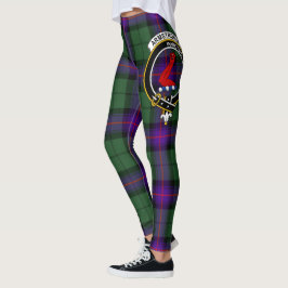 Leggings Escocia Clan Armstrong Escudo Tartan