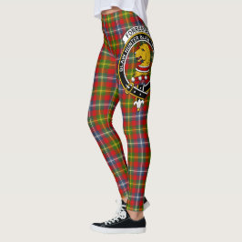 Leggings Escocia Clan Forrester Escudo Tartán Mujeres Legin