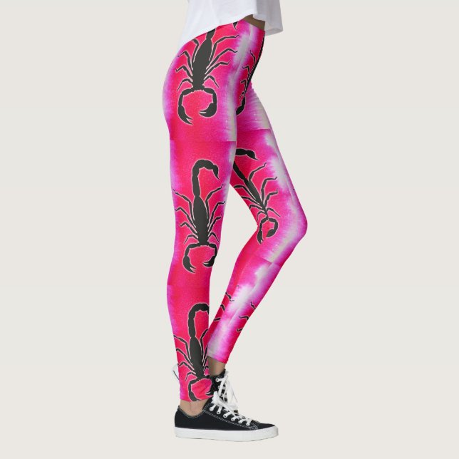 Leggings escorpión rosa (Derecha)