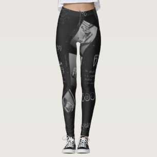 Leggings Escribiendo fotograma
