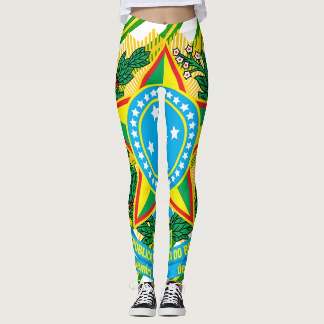 Leggings Escudo de armas brasileño (Anverso)