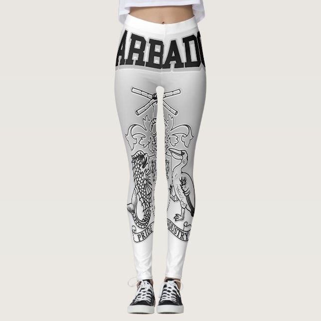 Leggings Escudo de armas de Barbados (Anverso)