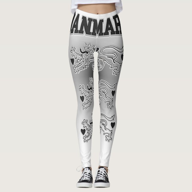 Leggings Escudo de armas de Danmark (Anverso)