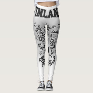 Leggings Escudo de armas de Finlandia