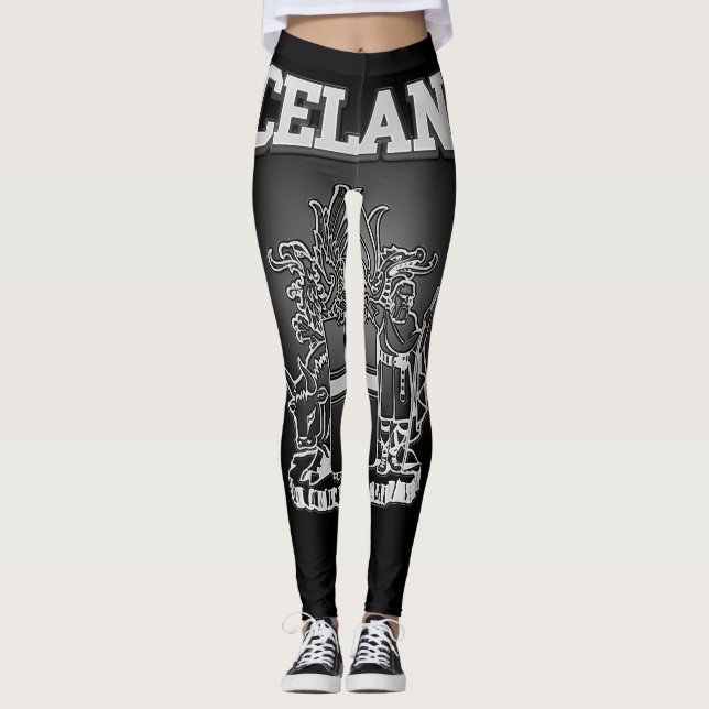 Leggings Escudo de armas de Islandia (Anverso)
