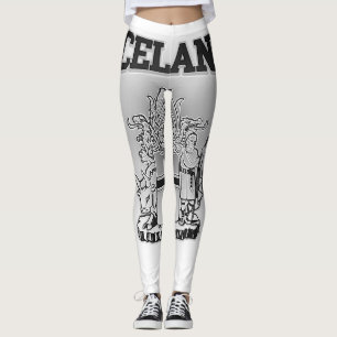 Leggings Escudo de armas de Islandia