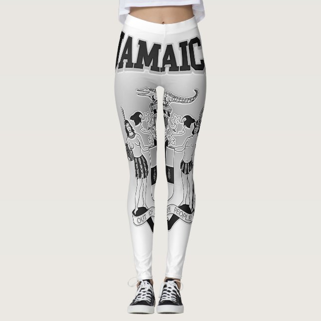 Leggings Escudo de armas de Jamaica (Anverso)