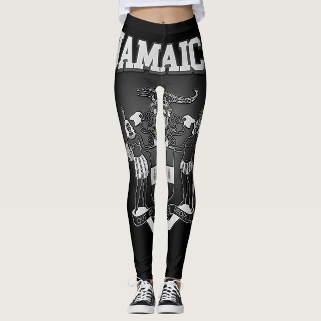 Leggings Escudo de armas de Jamaica (Anverso)