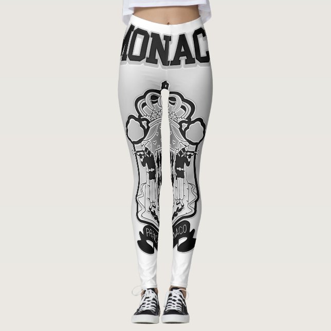 Leggings Escudo de armas de Mónaco (Anverso)