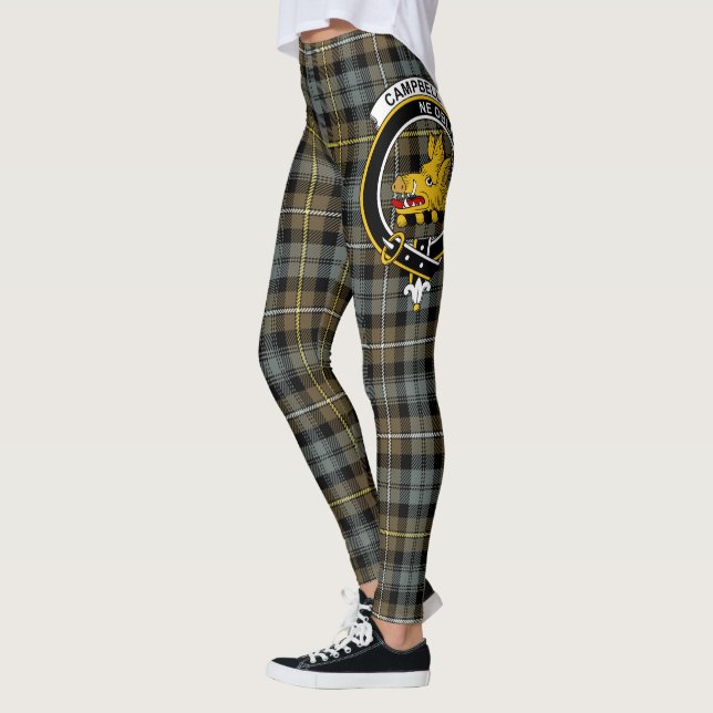 Leggings Escudo del Clan Campbell Argyll Weathered de Escoc (Izquierda)