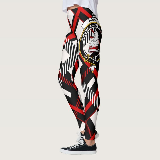 Leggings Escudo escocesa de clan Hogar Tartán Mujeres Leggi (Izquierda)