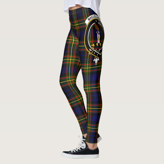 Leggings Escudo moderna escocesa MacLellan Mujeres (Izquierda)