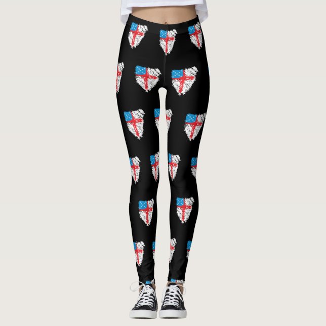 Leggings Escudos episcopales (Anverso)