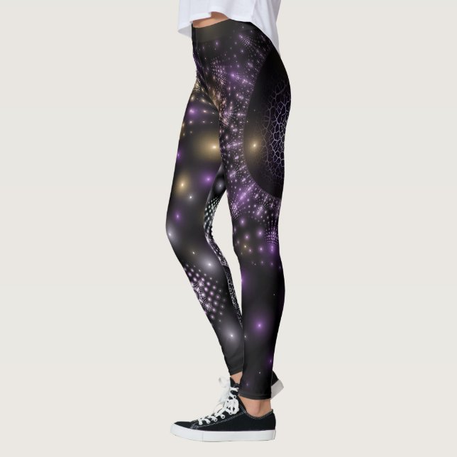 Leggings Esfera fractal Arte Mandala Leyendas Universas de  (Izquierda)