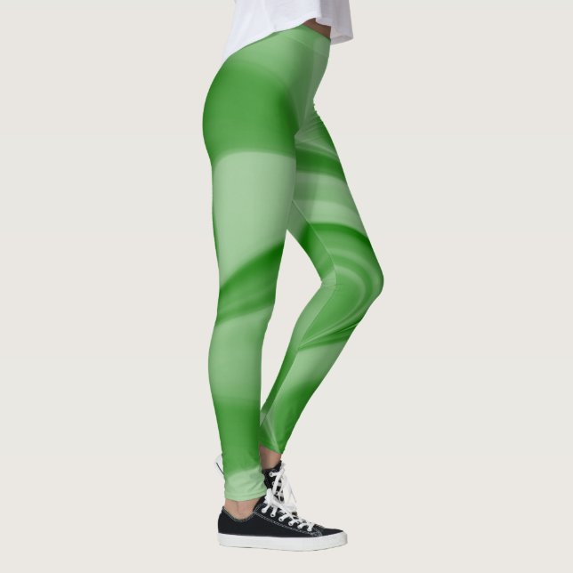 Leggings Esmaltes de dos tonos remolinados (Derecha)