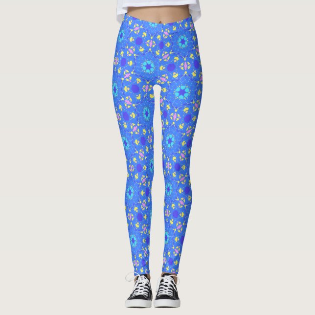 Leggings Espacio azul (Anverso)
