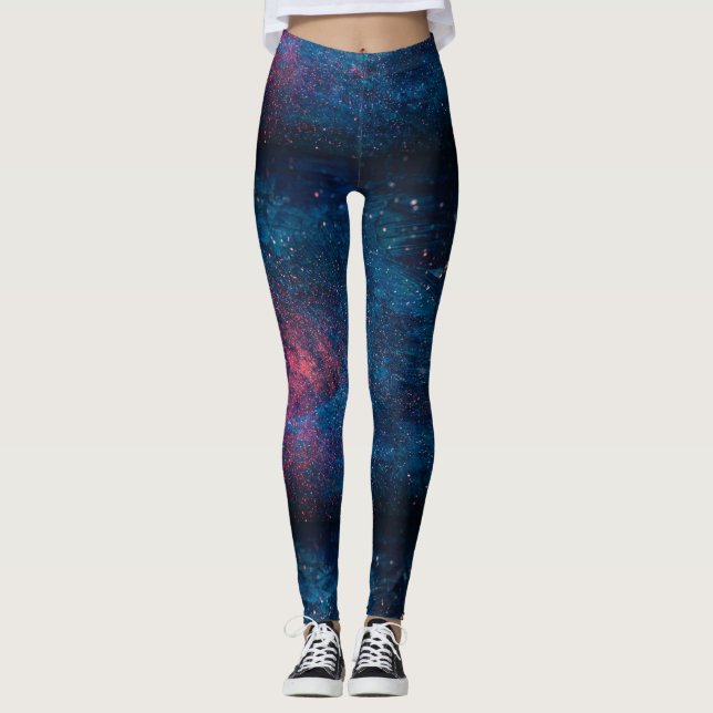 Leggings Espacio y galaxia (Anverso)