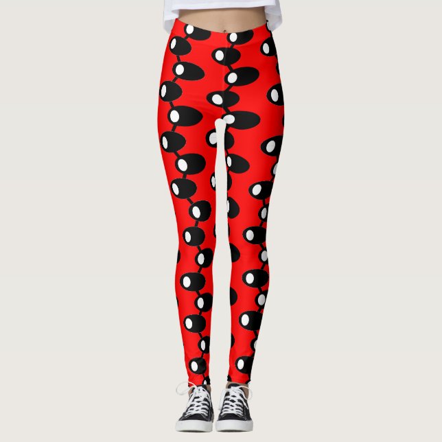 Leggings Espacios negros (Anverso)