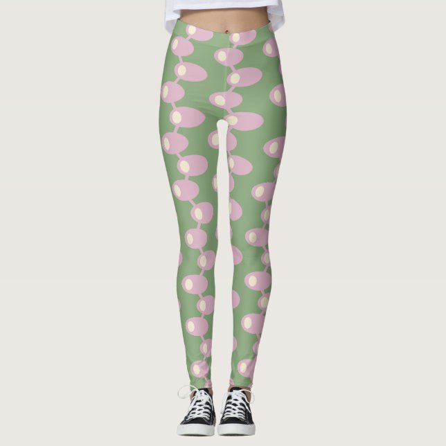Leggings Espacios rosados (Anverso)