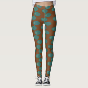 Leggings Espacios verde azulados