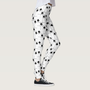 Leggings Espadas negras Tic Tac Te Thunder_Cove