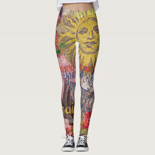 Leggings España Sunshine español Travel Art