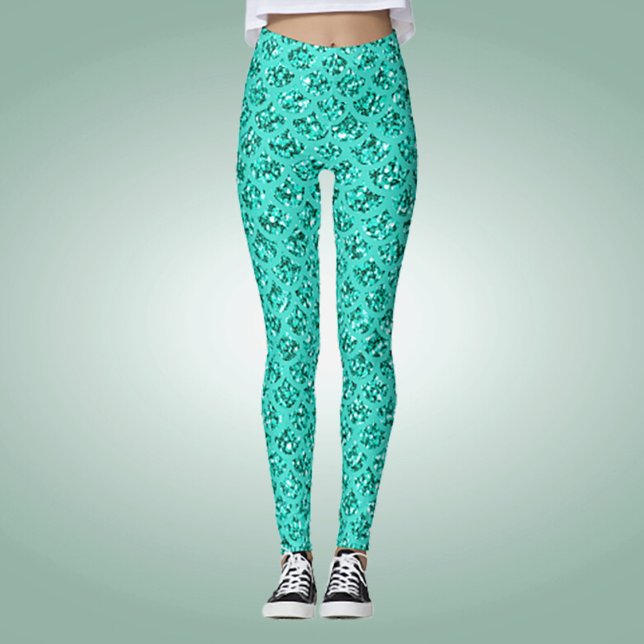 Leggings Espantoso patrón de escalas de costal de ropa para (Subido por el creador)