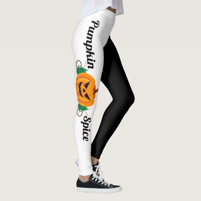 Leggings Especia de la calabaza (Derecha)