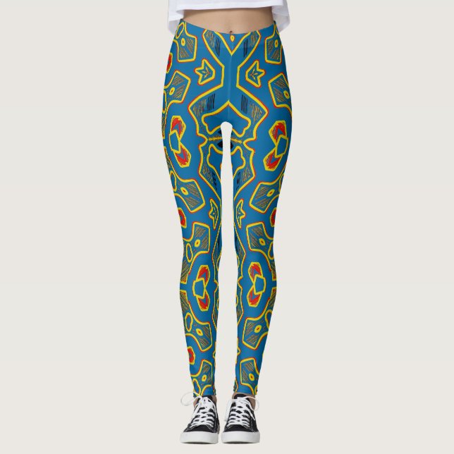 Leggings Especial de Navidad multicolor "Ratti_Creative_Art (Anverso)