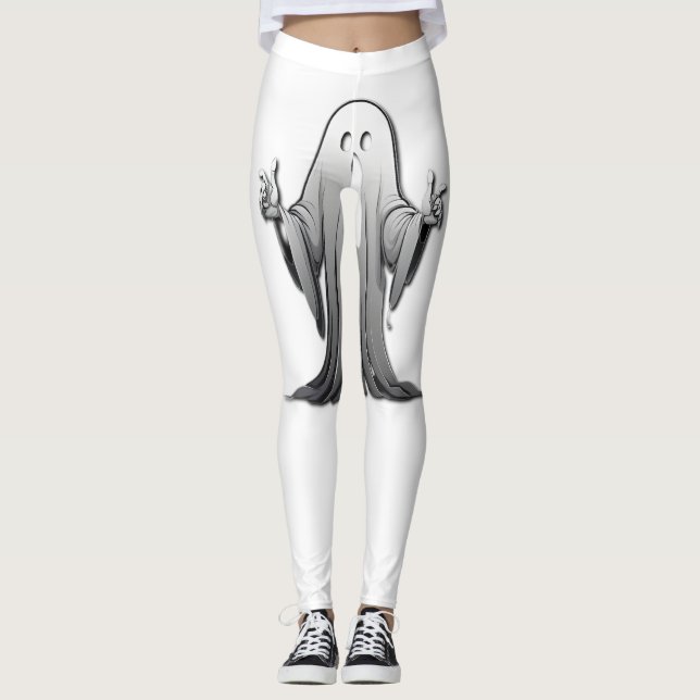 Leggings Espectacular fantasma de Salem (Anverso)