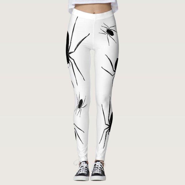 Leggings Espectaculares arañas de halloween (Anverso)