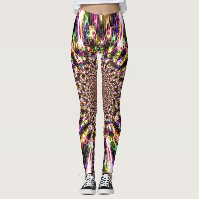 Leggings Espectaculares garras del arcoiris (Anverso)