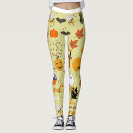 Leggings Espectaculares garras divertidas de Halloween
