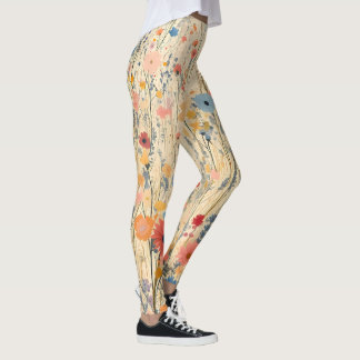 Leggings Espectáculos florales singulares