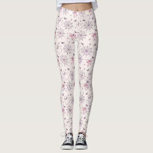 Leggings Espectador de Halloween y patrón de Spiderweb