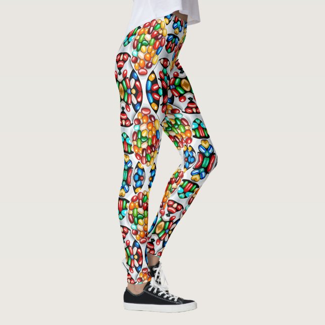 Leggings Espectro de dulzura: Judías de gelatina en tecnico (Derecha)