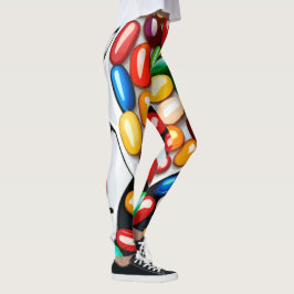 Leggings Espectro de dulzura: Judías de gelatina en tecnico