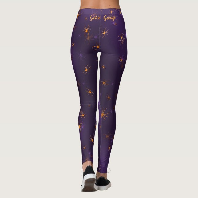 Leggings Espeluznantes arañas (Reverso)