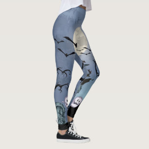 Leggings Espeluznantes Bares de Halloween