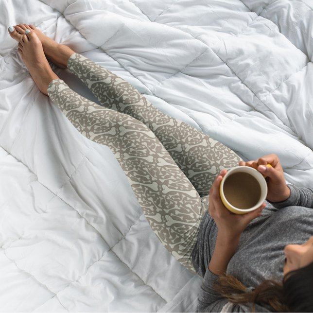 Leggings Espeluznantes huesos felices Halloween (Subido por el creador)