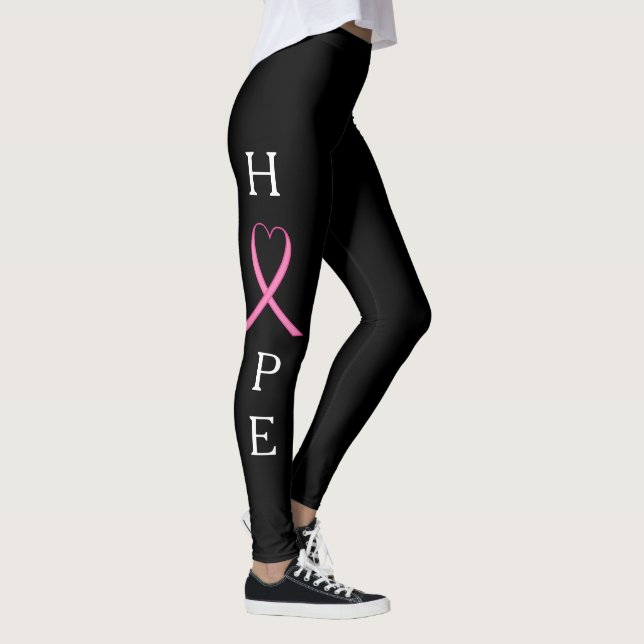 Leggings ESPERANZA con las polainas rosadas de la (Derecha)