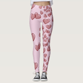 Leggings Espiral de corazones